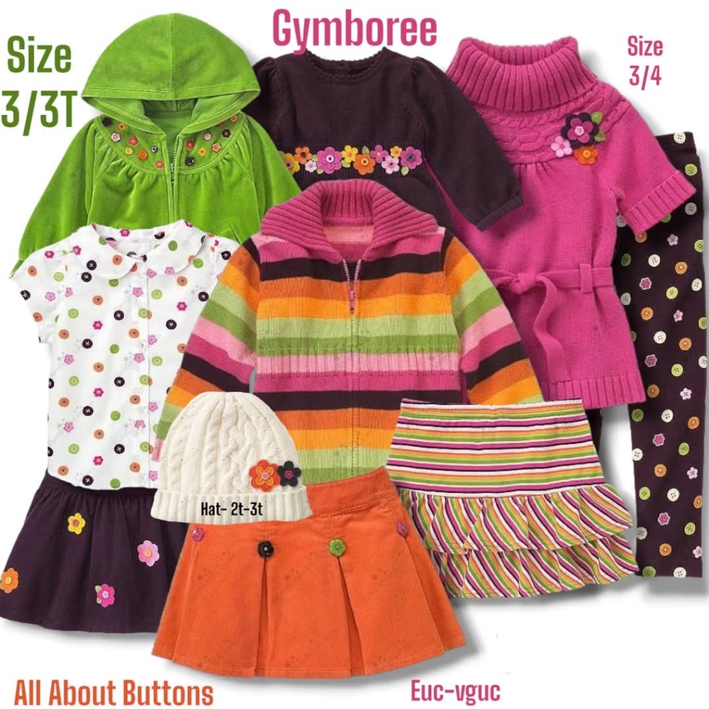 Gymboree Girls' Colorful Clothing Set